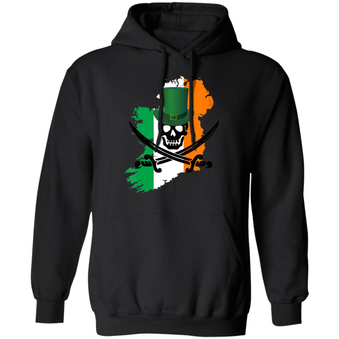 Irish Pirate Saint Patricks Day T-Shirt - Teechipus