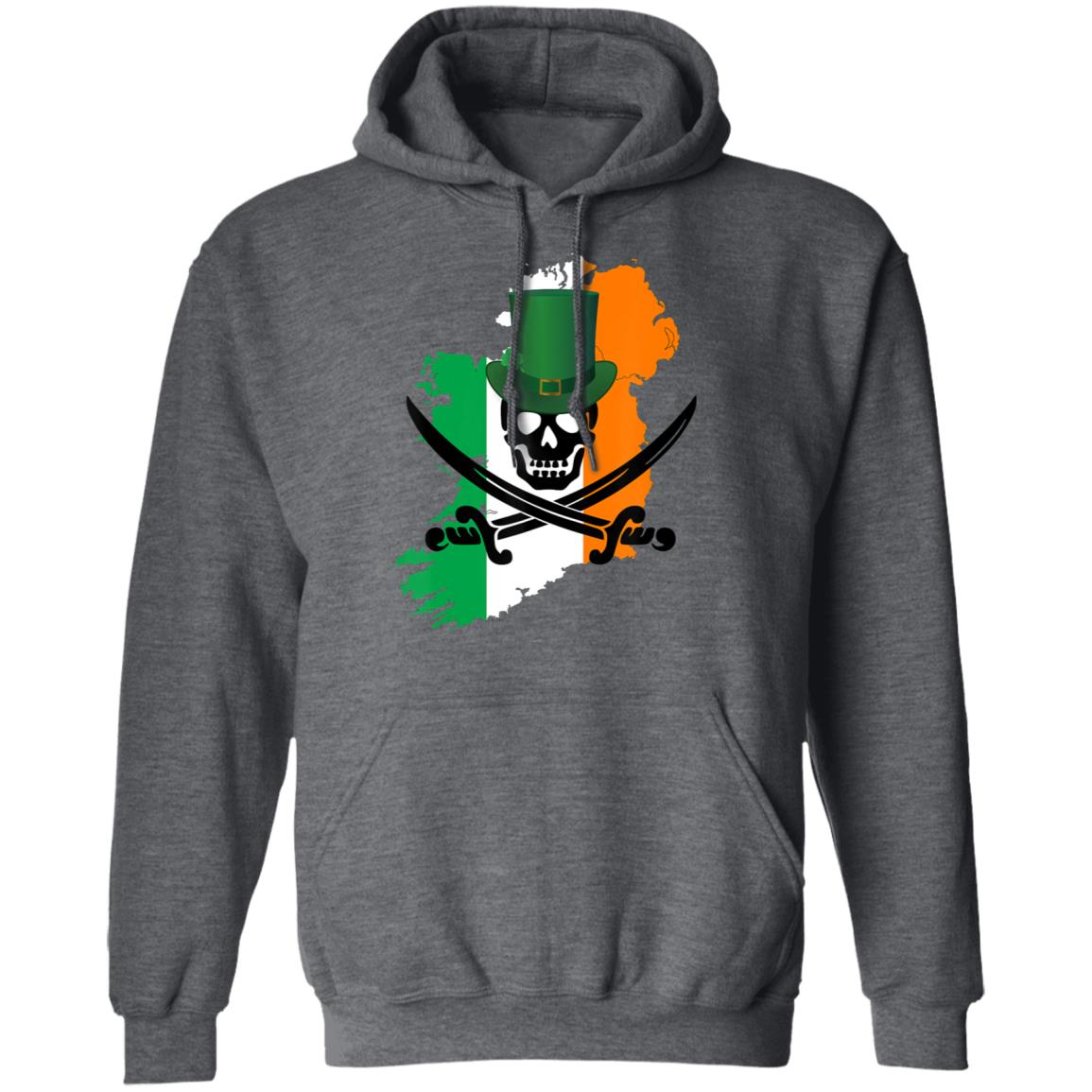 Irish Pirate Saint Patricks Day T-Shirt - Teechipus