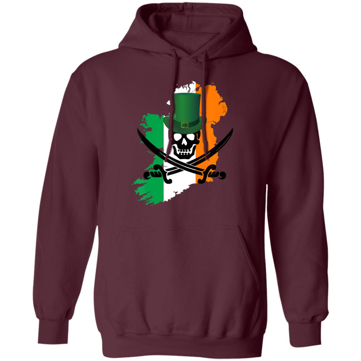 Irish Pirate Saint Patricks Day T-Shirt - Teechipus