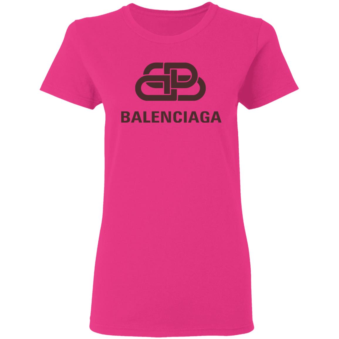 BB Regular Fit T Shirt Balenciaga - Teechipus
