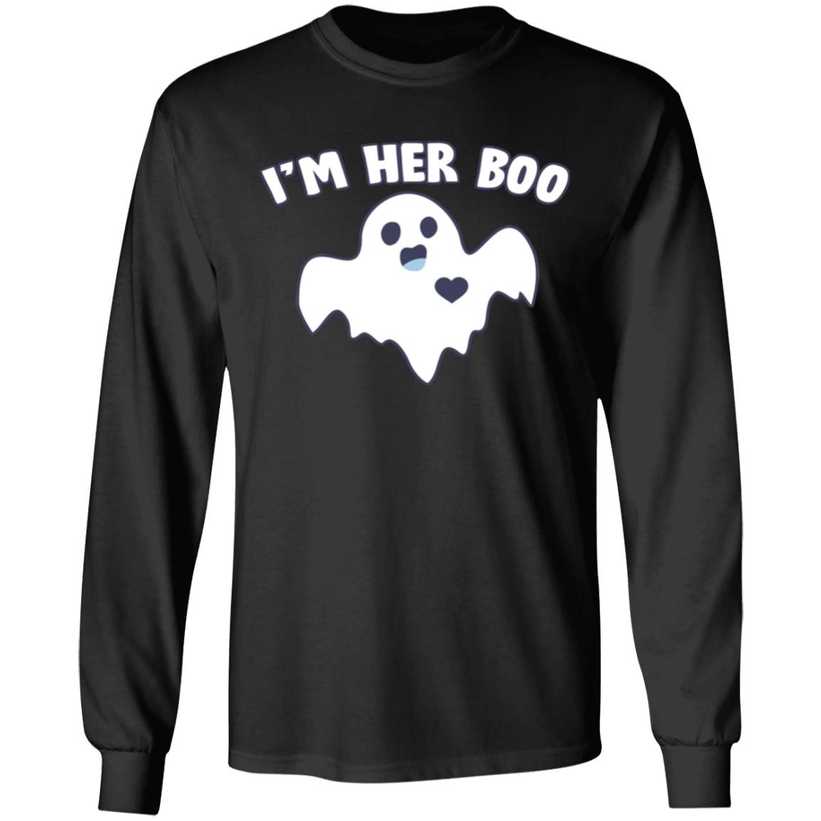 I'm Her Boo Matching Halloween Tie Dye Hoodie - Teechipus