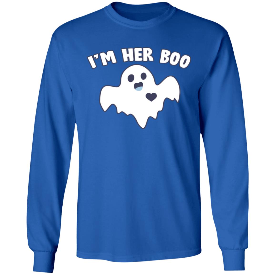I'm Her Boo Matching Halloween Tie Dye Hoodie - Teechipus