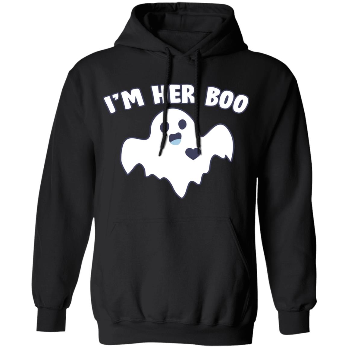 I'm Her Boo Matching Halloween Tie Dye Hoodie - Teechipus
