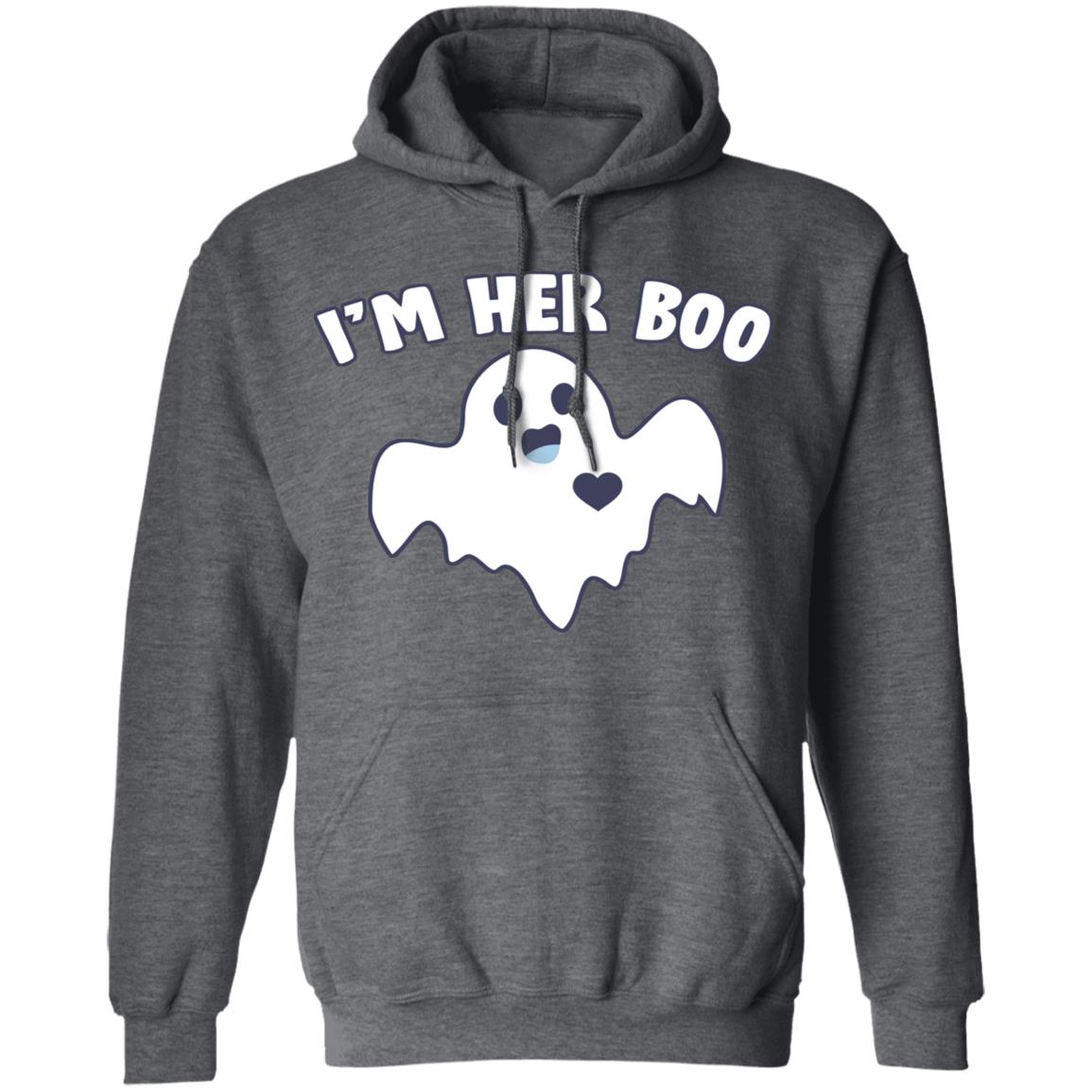 I'm Her Boo Matching Halloween Tie Dye Hoodie - Teechipus