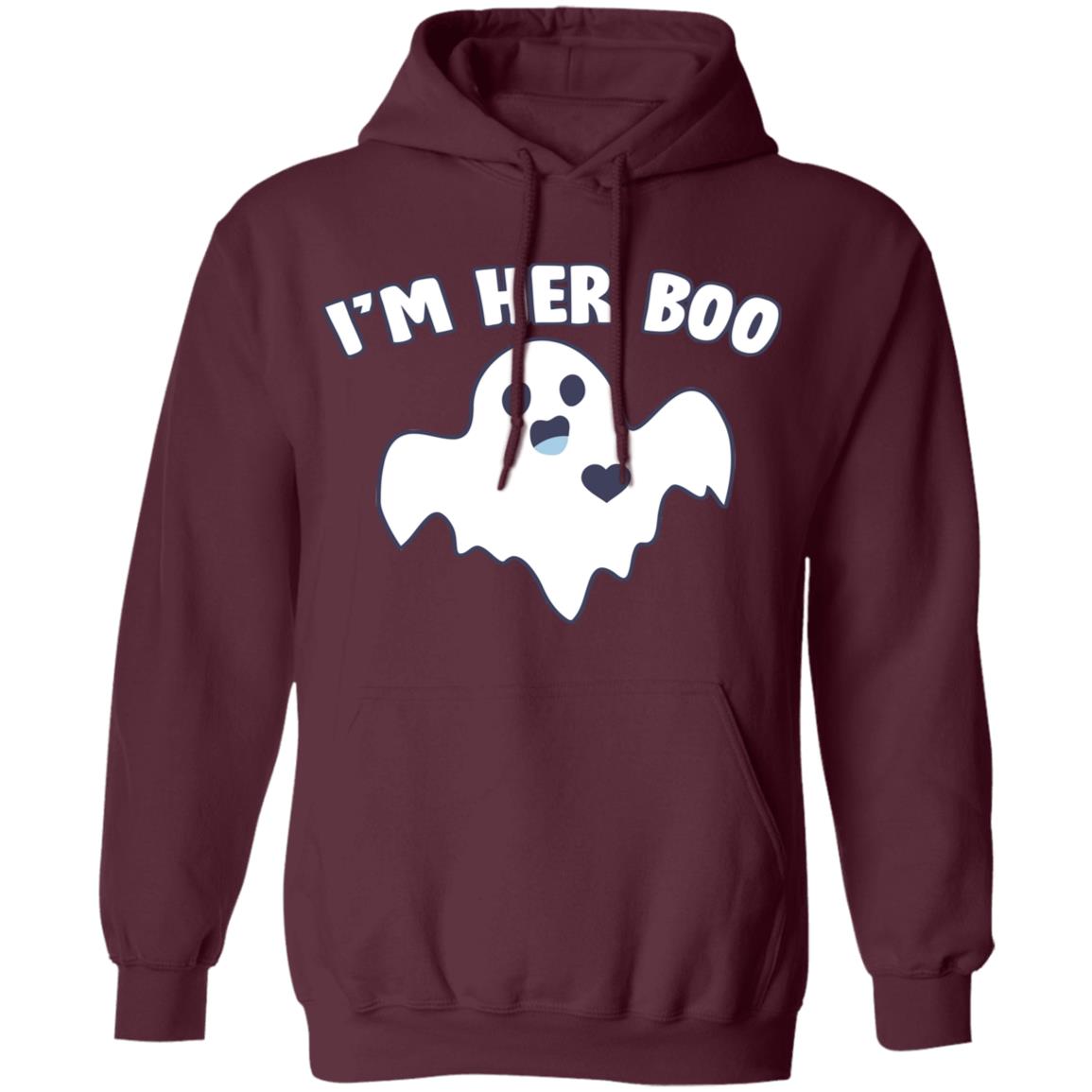 I'm Her Boo Matching Halloween Tie Dye Hoodie - Teechipus