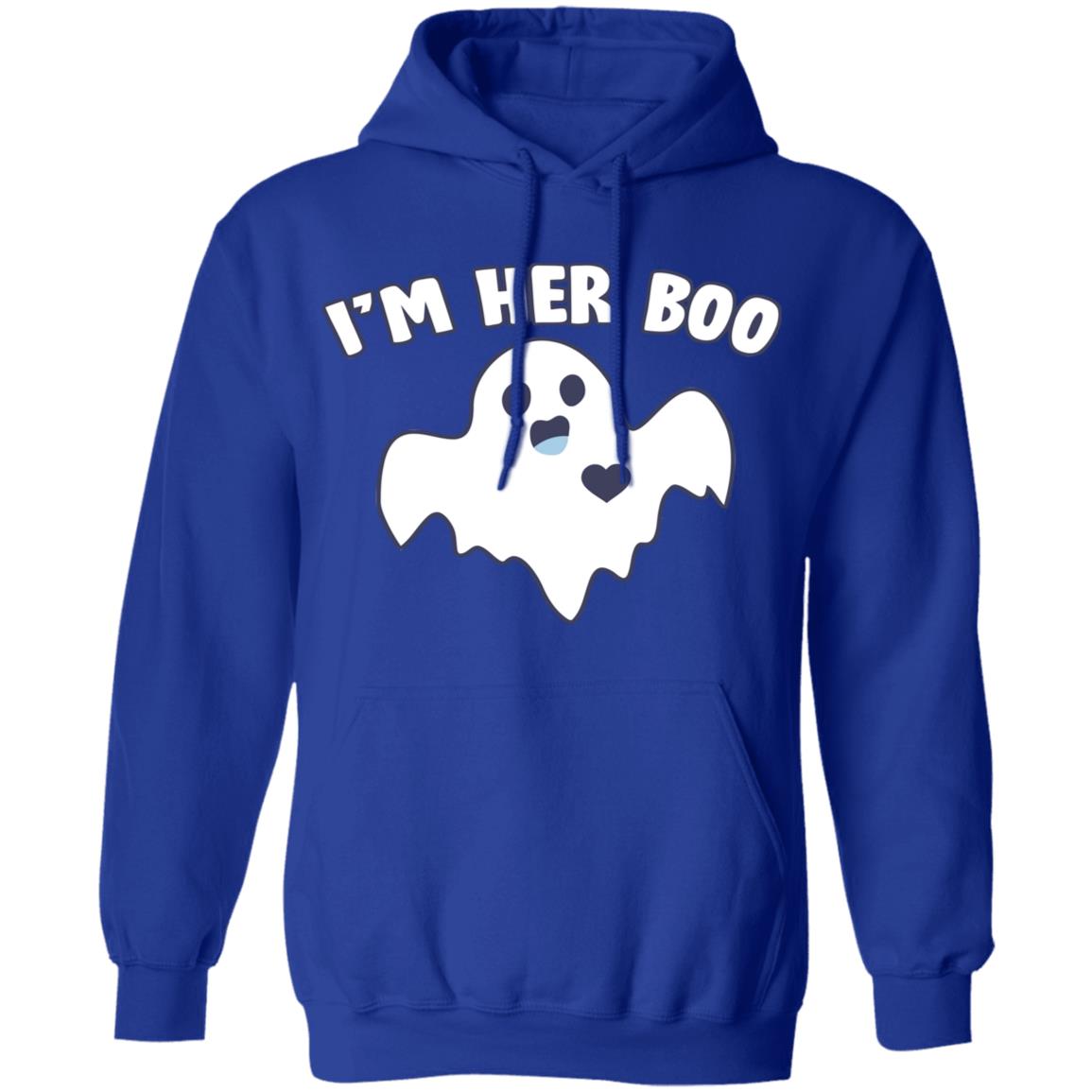 I'm Her Boo Matching Halloween Tie Dye Hoodie - Teechipus