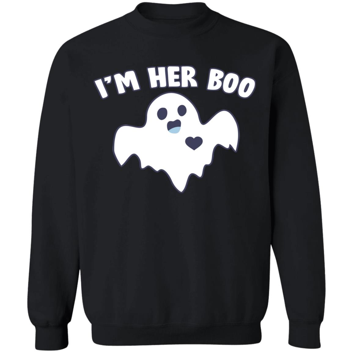 I'm Her Boo Matching Halloween Tie Dye Hoodie - Teechipus