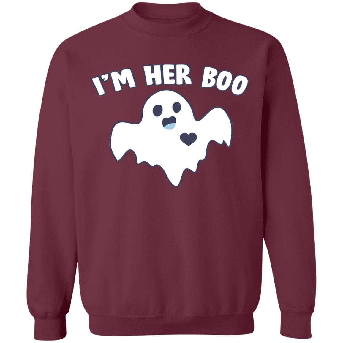 I'm Her Boo Matching Halloween Tie Dye Hoodie - Teechipus