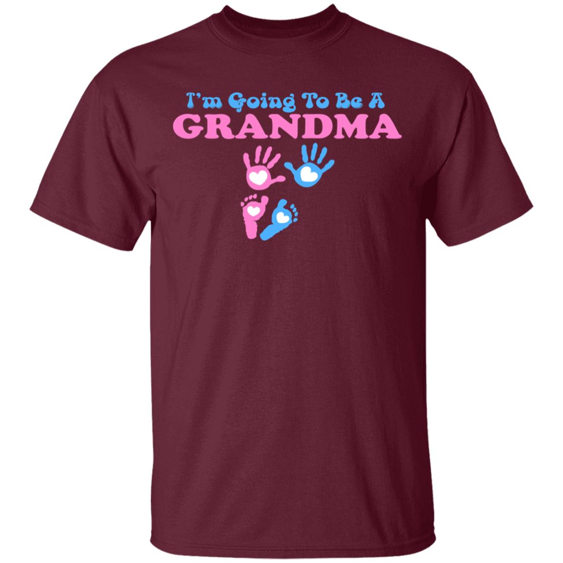 I'm Going To Be A Grandma Grandchild Baby Tie Dye Hoodie - Teechipus