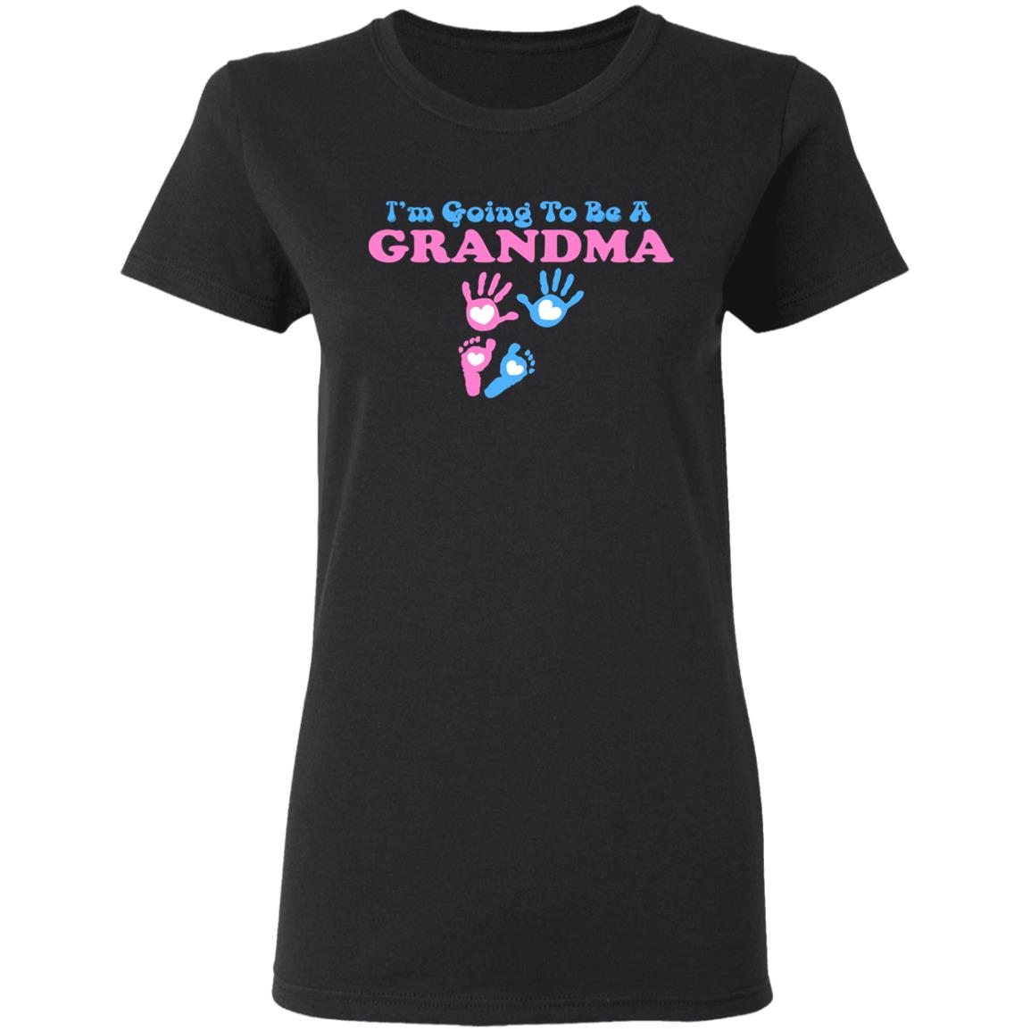 I'm Going To Be A Grandma Grandchild Baby Tie Dye Hoodie - Teechipus