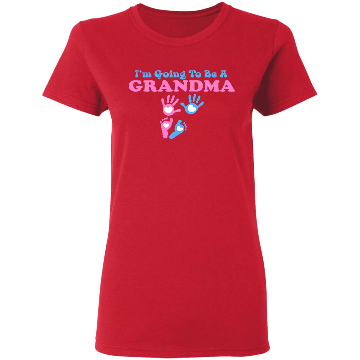 I'm Going To Be A Grandma Grandchild Baby Tie Dye Hoodie - Teechipus