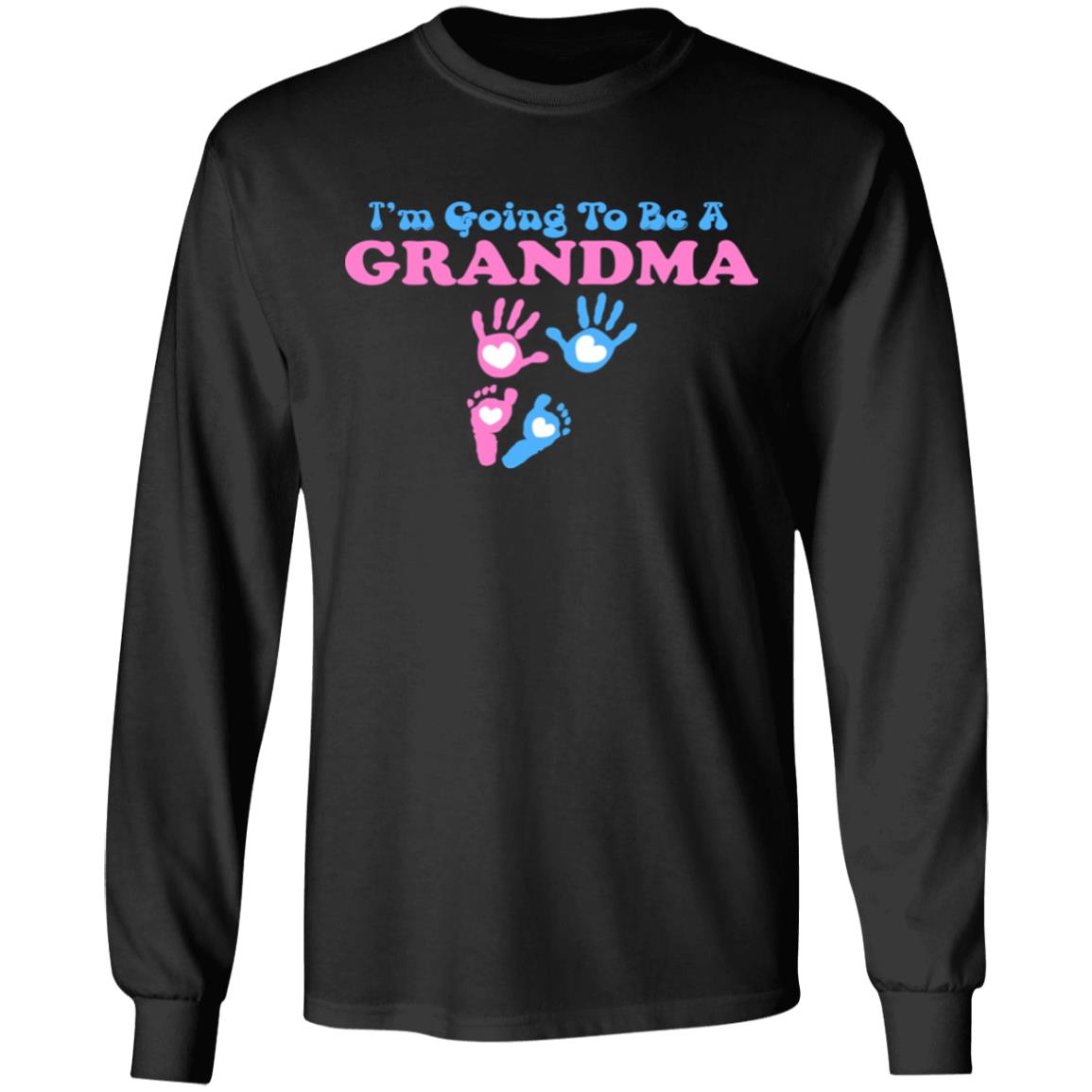I'm Going To Be A Grandma Grandchild Baby Tie Dye Hoodie - Teechipus