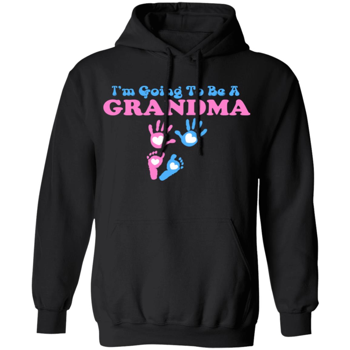 I'm Going To Be A Grandma Grandchild Baby Tie Dye Hoodie - Teechipus