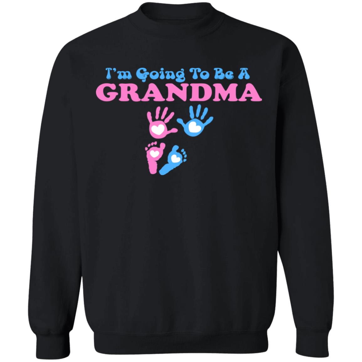 I'm Going To Be A Grandma Grandchild Baby Tie Dye Hoodie - Teechipus