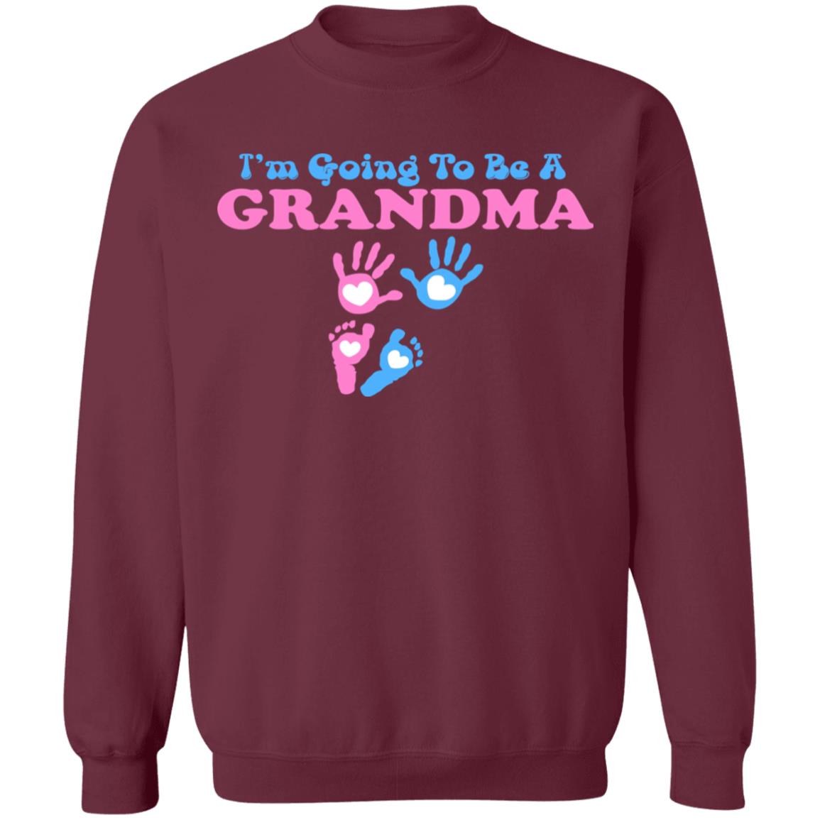 I'm Going To Be A Grandma Grandchild Baby Tie Dye Hoodie - Teechipus