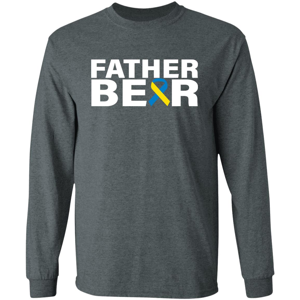 Father Bear Down Syndrome Awareness Tie Dye Hoodie - Teechipus