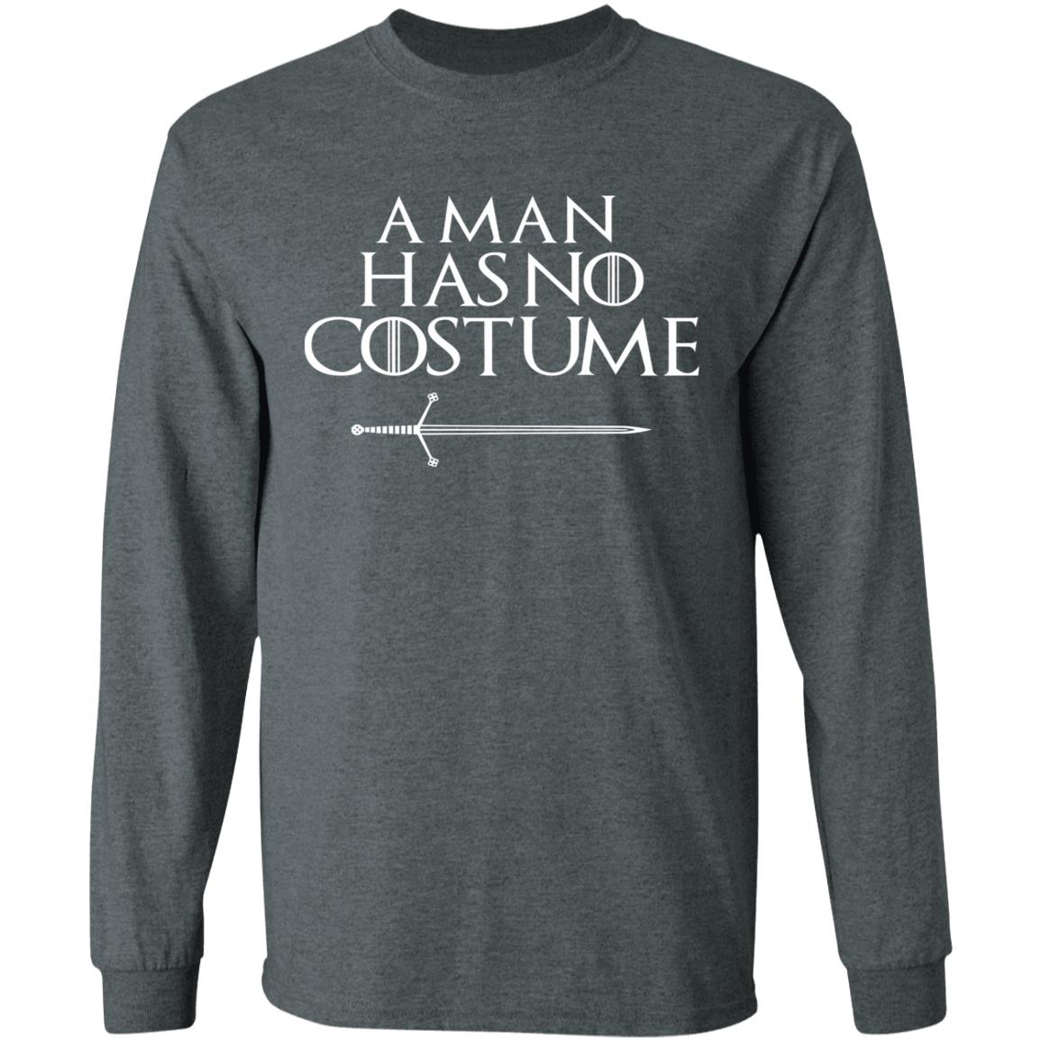 A Man Has No Costume Funny TV Series Premium T-Shirt - Teechipus