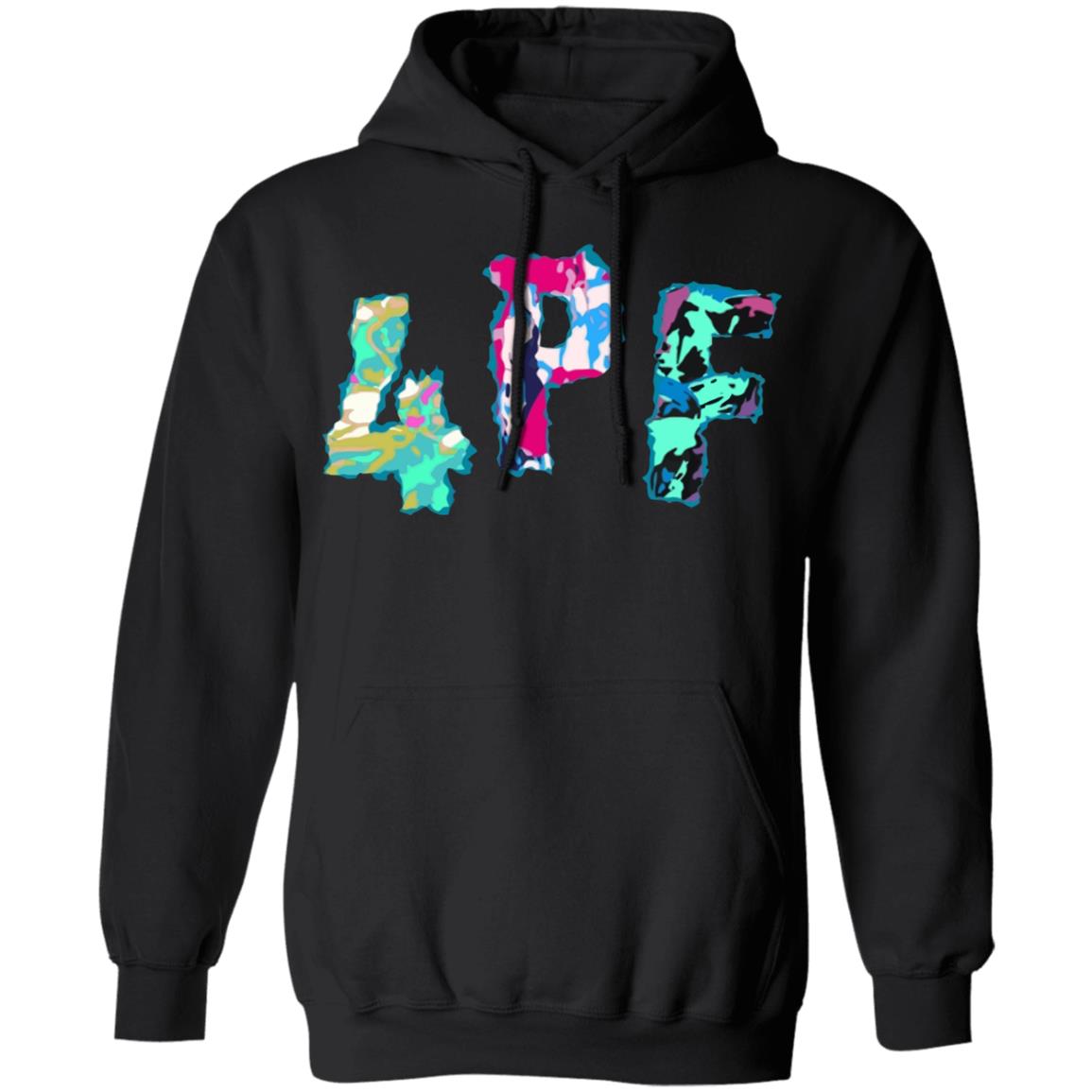 4PF Colors Hoodie - Black - Teechipus
