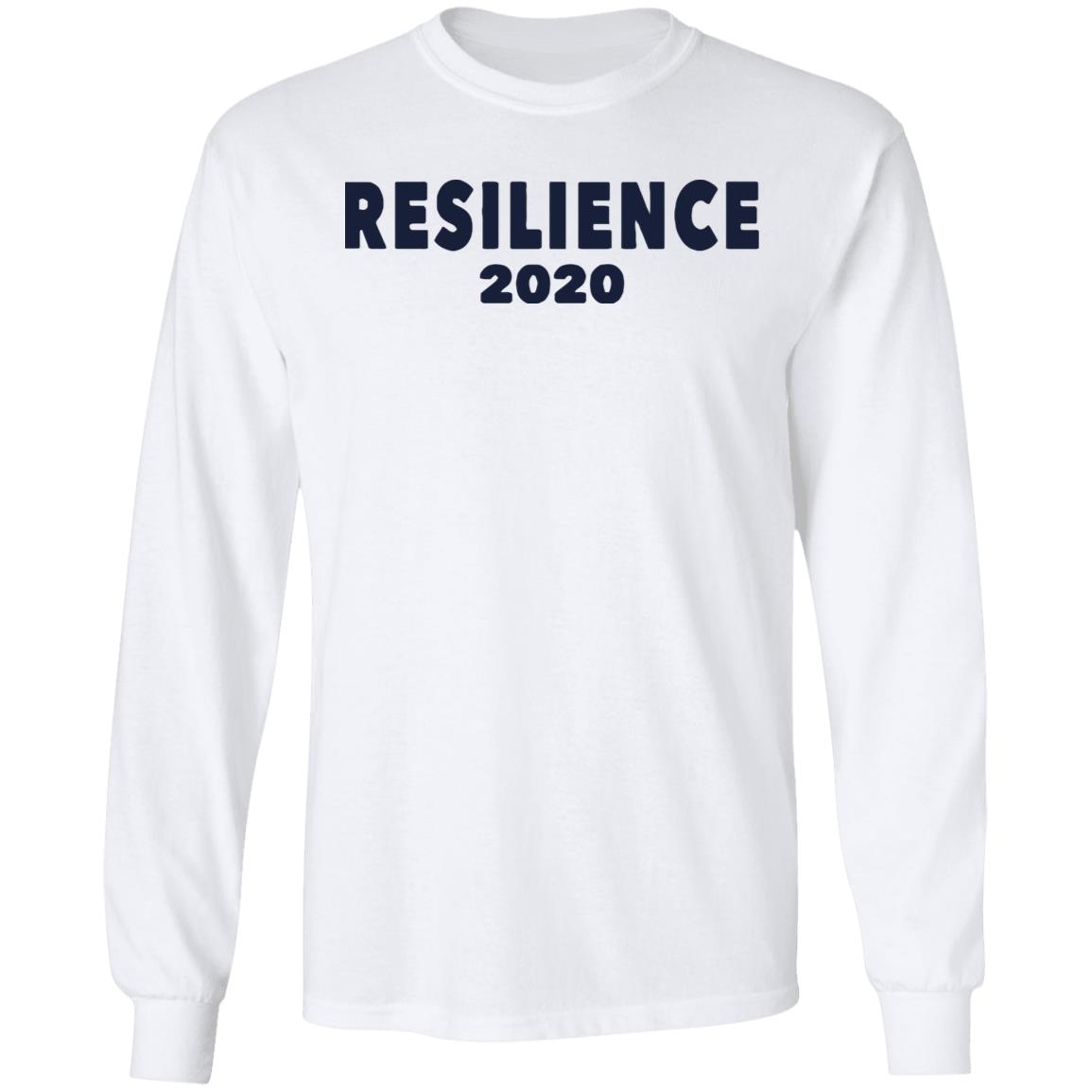 Resilience 2020 T Shirt White Hoodie Sweatshirt - Teechipus