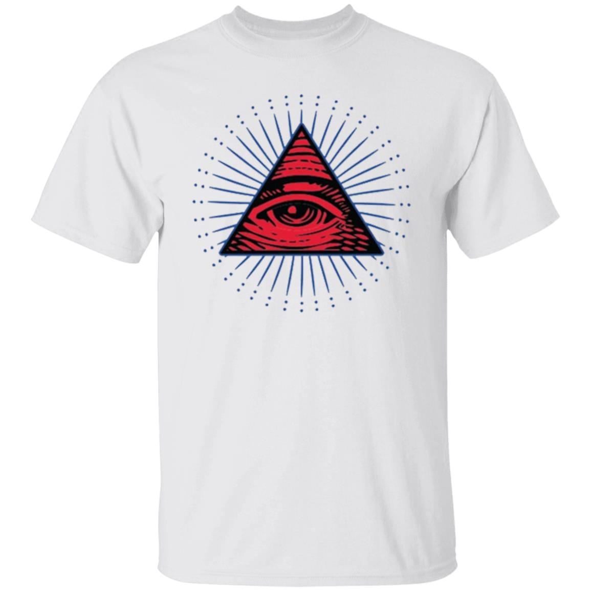 Hilarious all seeing buddha eye t shirt - Teechipus