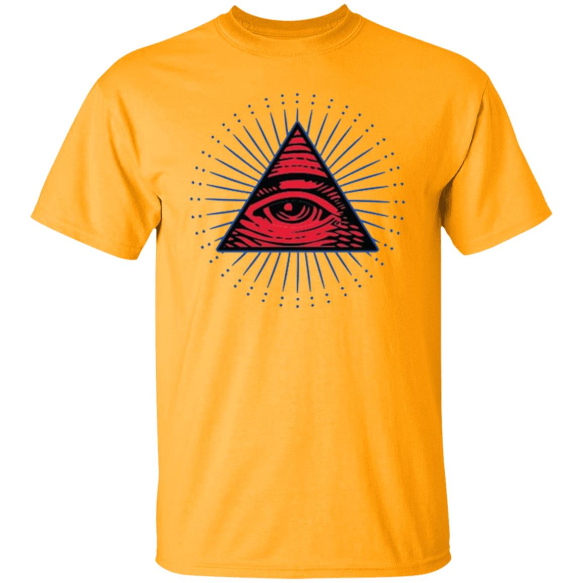 Hilarious all seeing buddha eye t shirt - Teechipus
