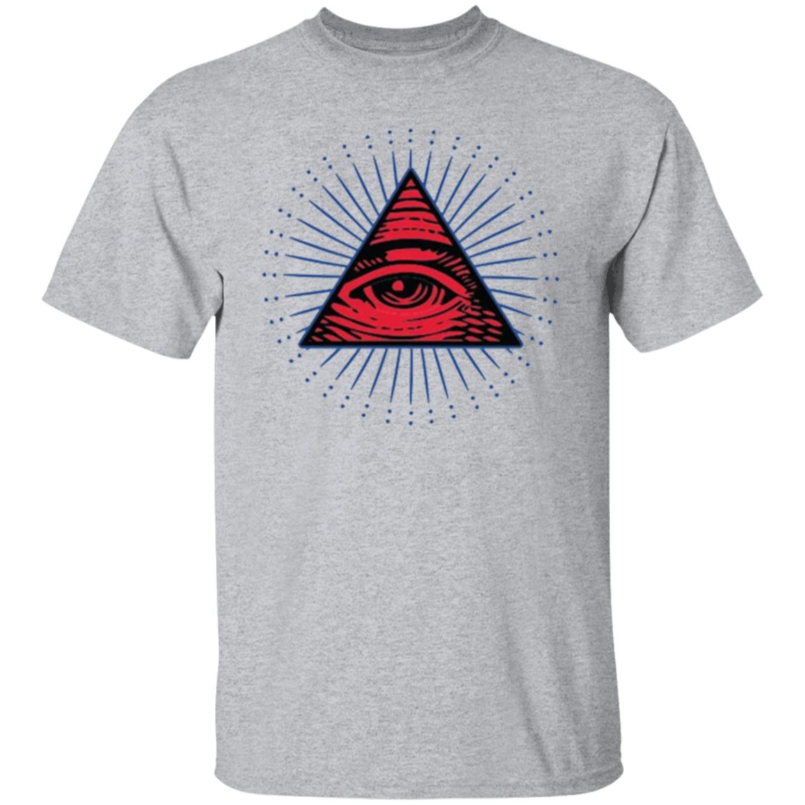 Hilarious all seeing buddha eye t shirt - Teechipus