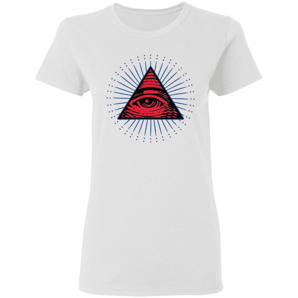 Hilarious all seeing buddha eye t shirt - Teechipus