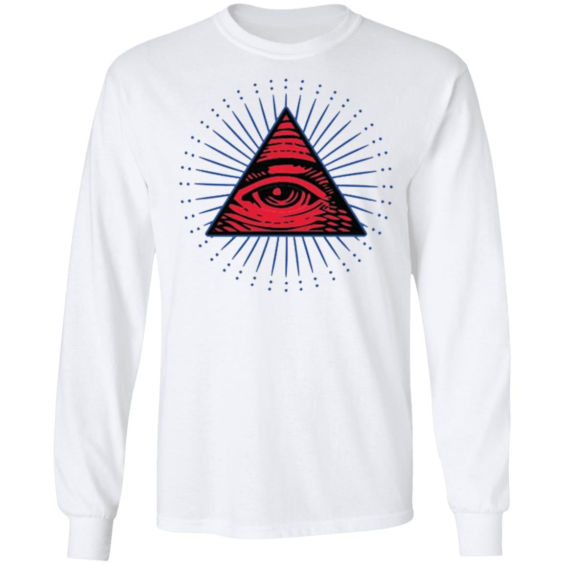 Hilarious all seeing buddha eye t shirt - Teechipus
