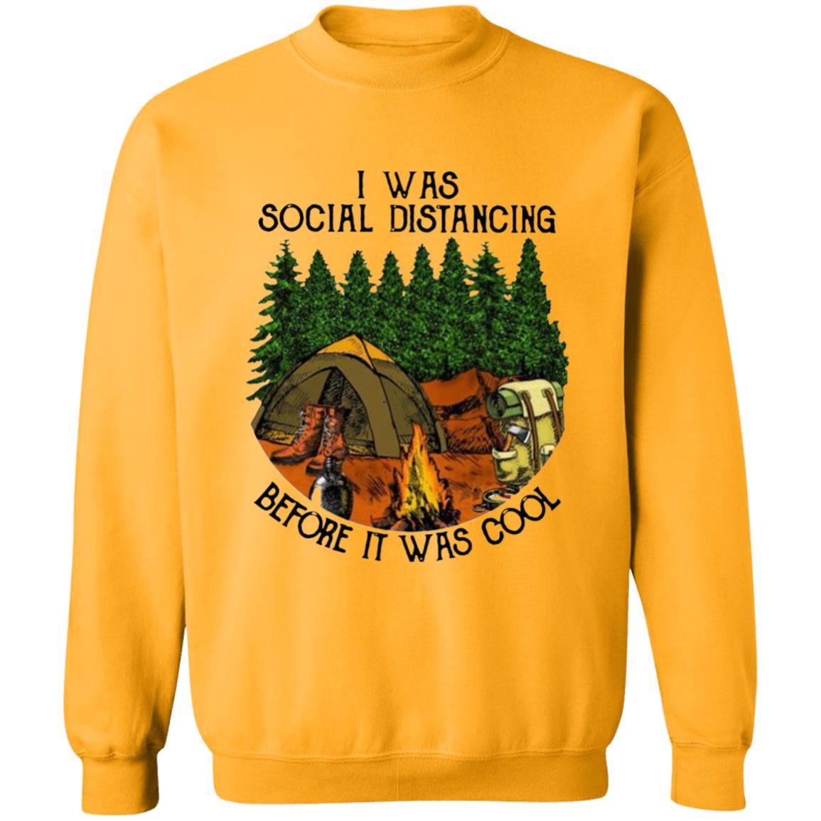 I Was Social Distancing Before It Was Cool T-Shirt - Teechipus