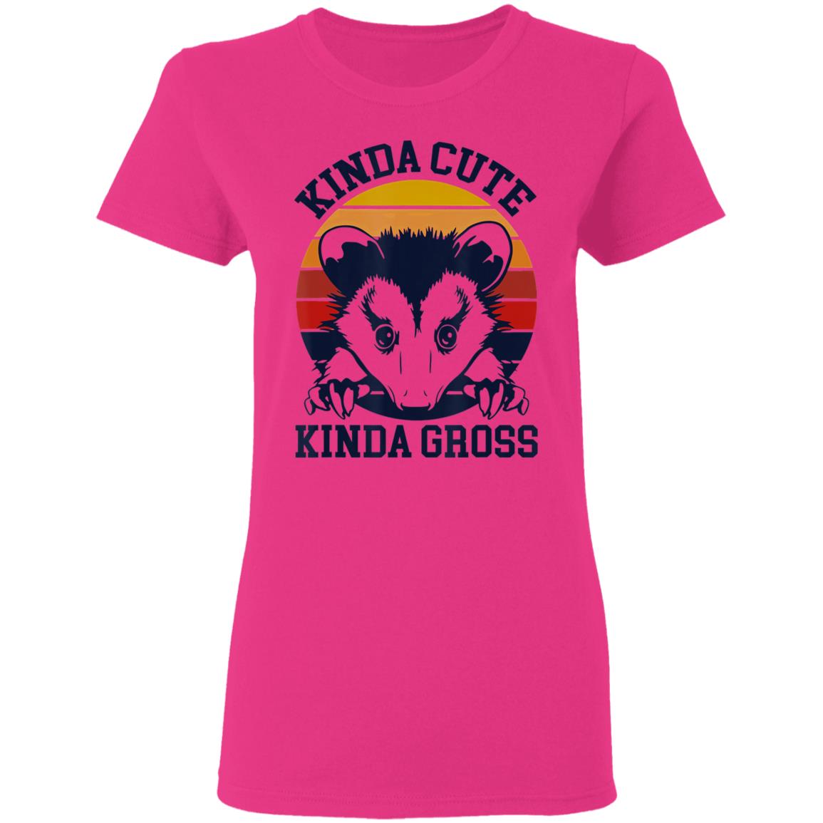 Kinda cute kinda gross opossum T Shirt - Teechipus