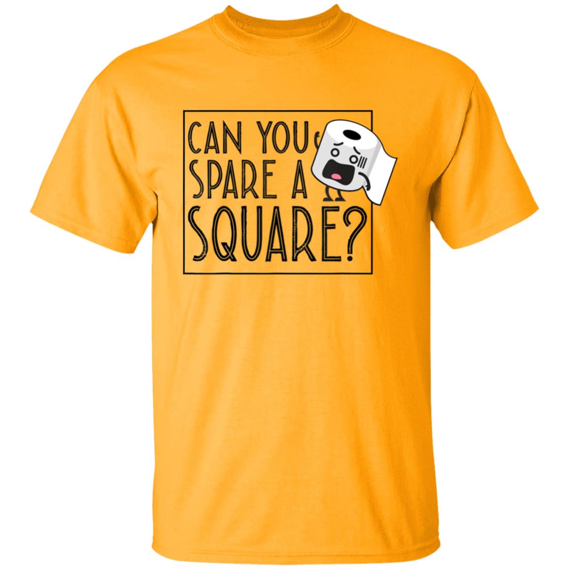 Can You Spare A Square Funny Toilet Paper T-Shirt - Teechipus