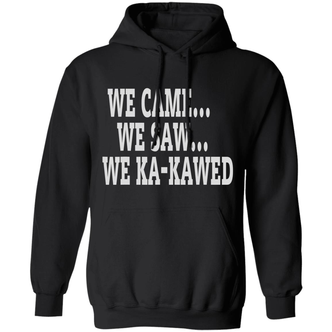 Stlouis battlehawks ka-kaw we came we saw we ka-kawed T Shirt - Teechipus