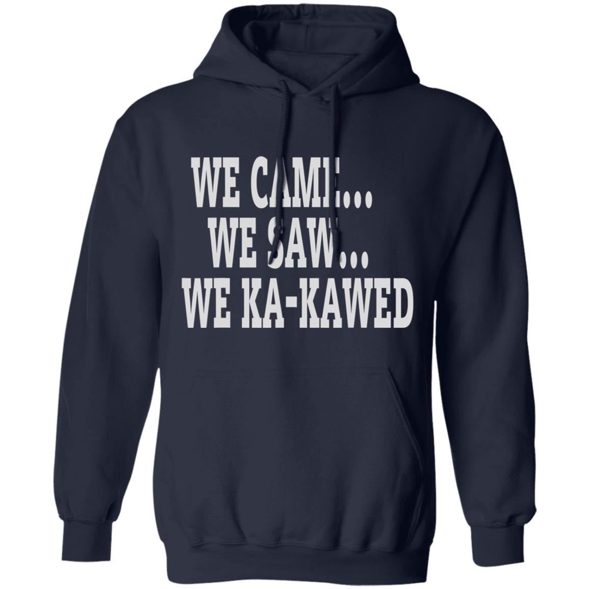 Stlouis battlehawks ka-kaw we came we saw we ka-kawed T Shirt - Teechipus
