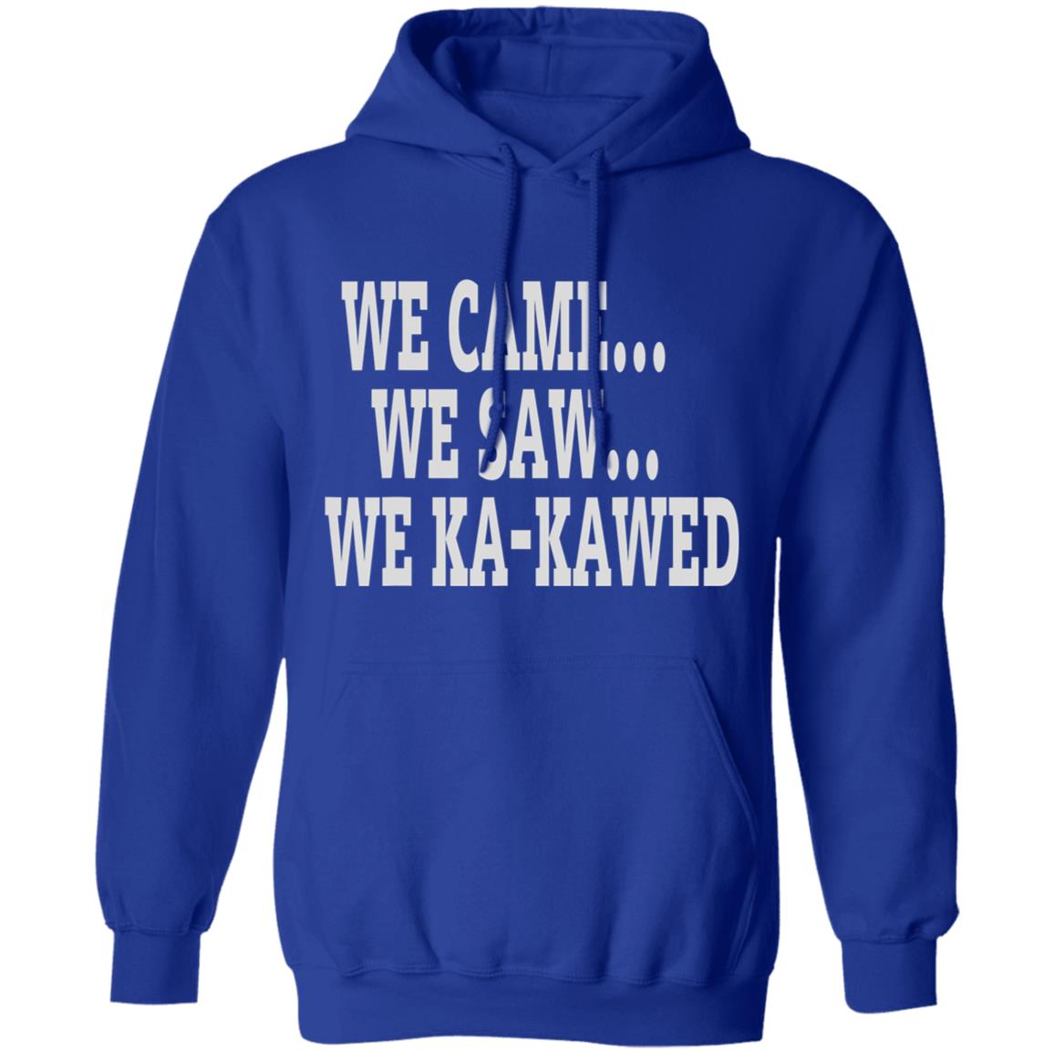 Stlouis battlehawks ka-kaw we came we saw we ka-kawed T Shirt - Teechipus