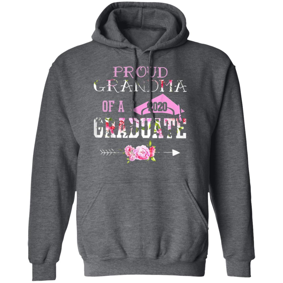Proud Grandma Of A 2020 Graduation Class T Shirt - Teechipus