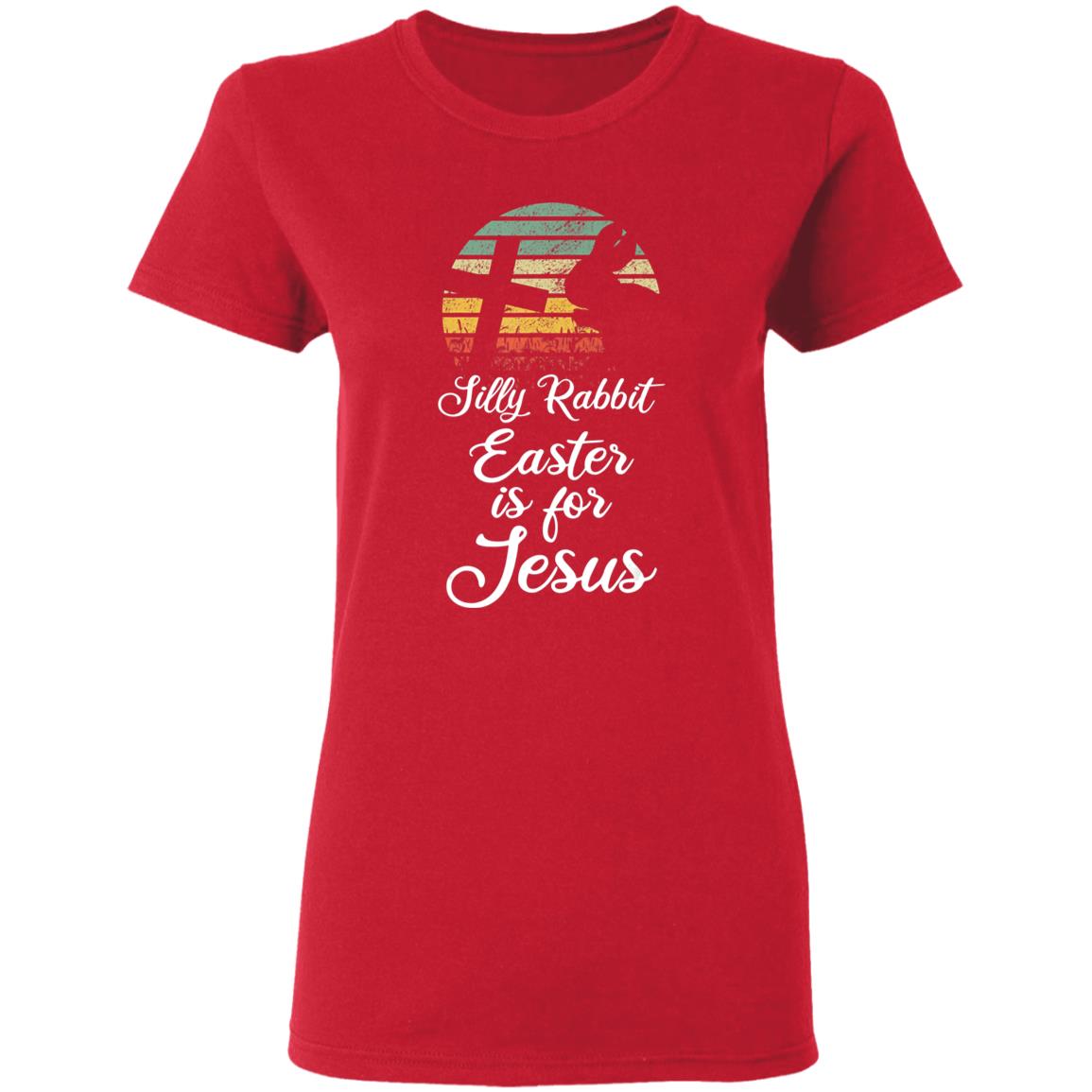 Silly rabbit easter is jesus christian religious gifts t shirt - Teechipus