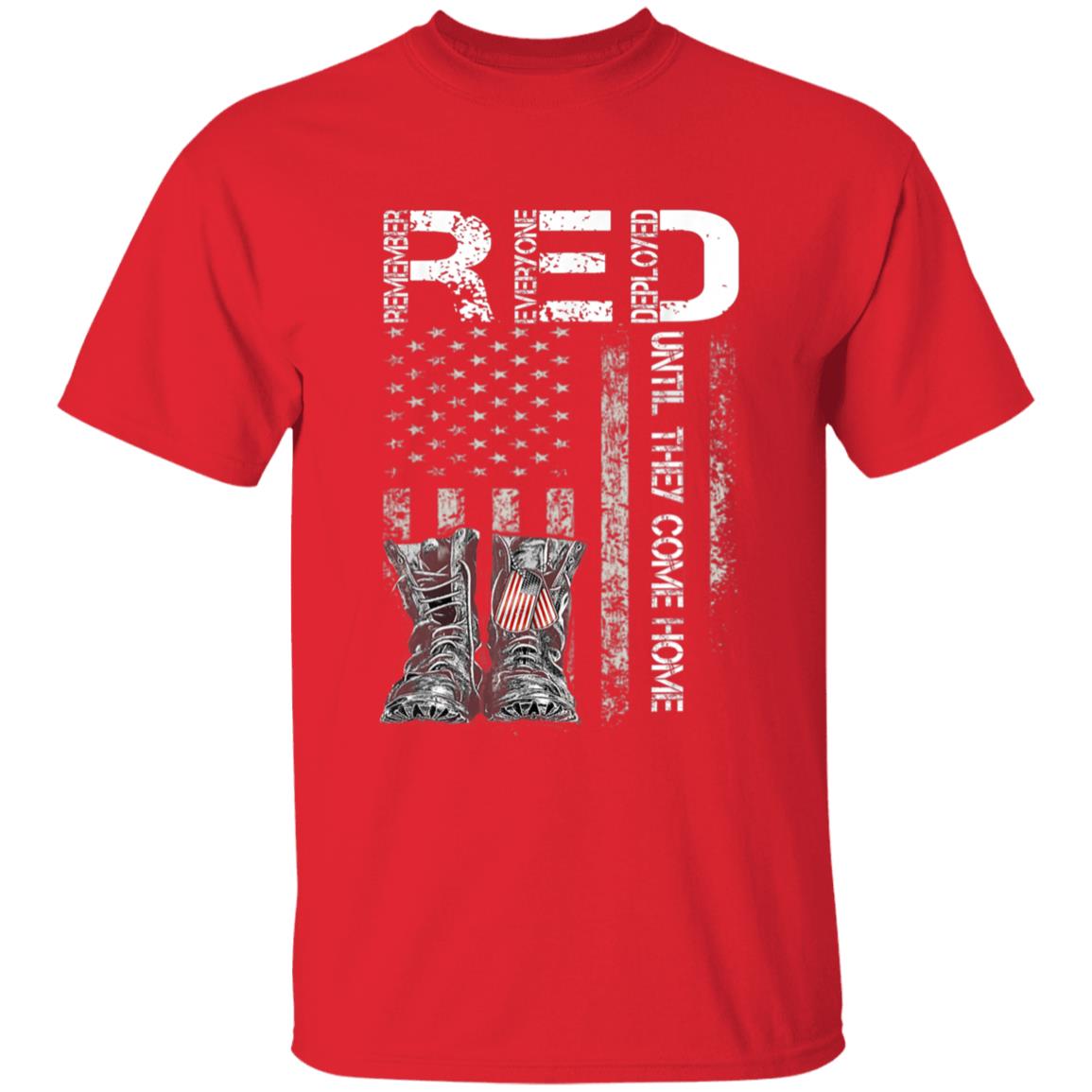Red friday military s until y come home t shirt - Teechipus