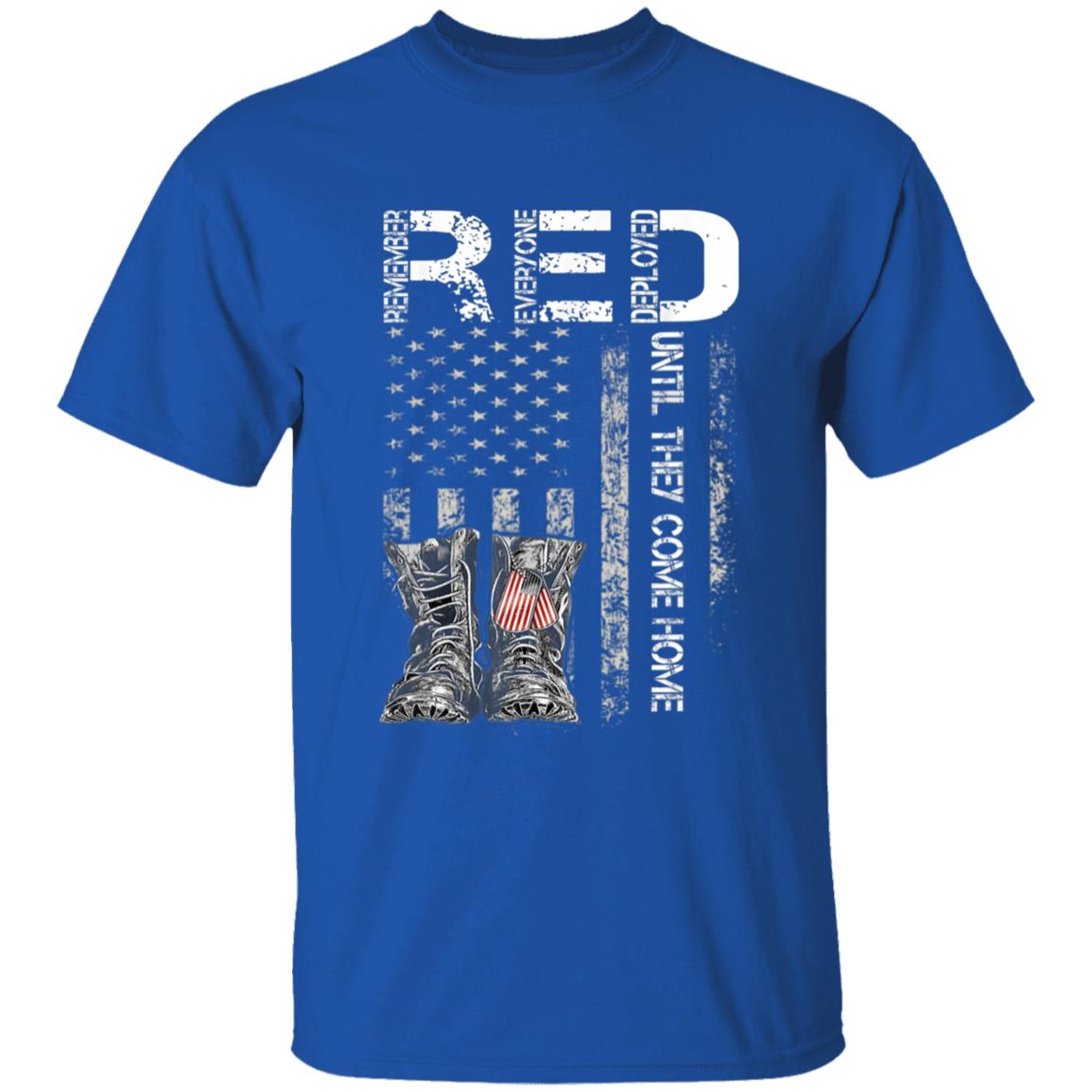 Red friday military s until y come home t shirt - Teechipus