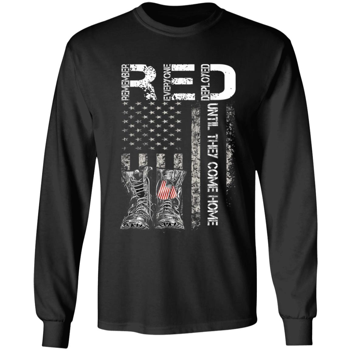 Red friday military s until y come home t shirt - Teechipus
