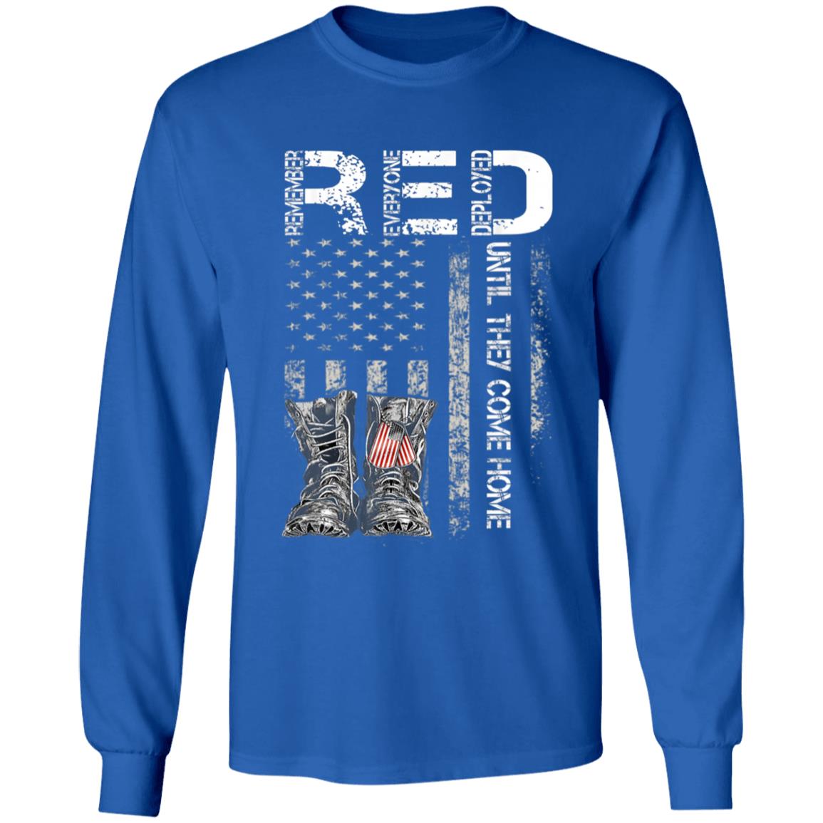Red friday military s until y come home t shirt - Teechipus