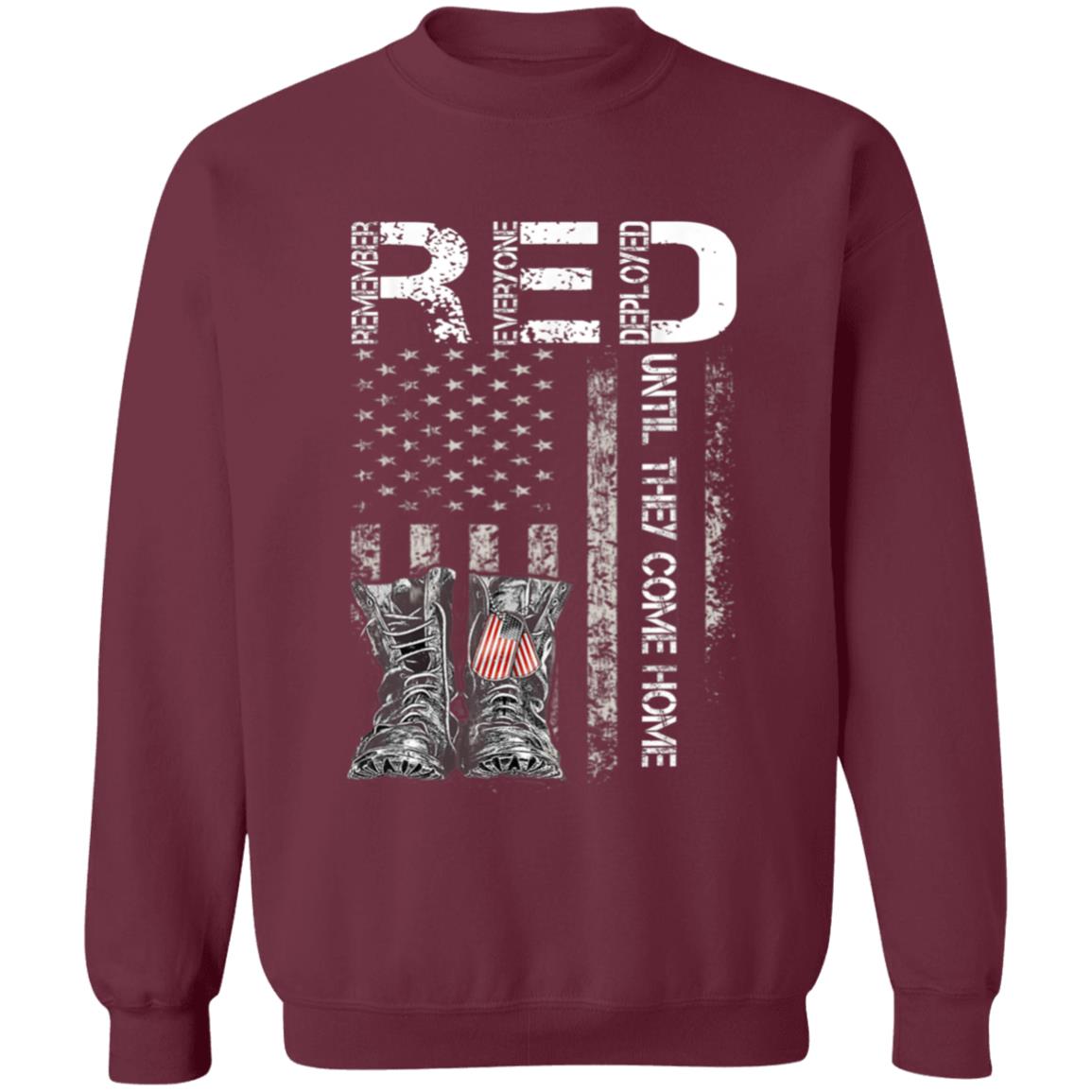 Red friday military s until y come home t shirt - Teechipus