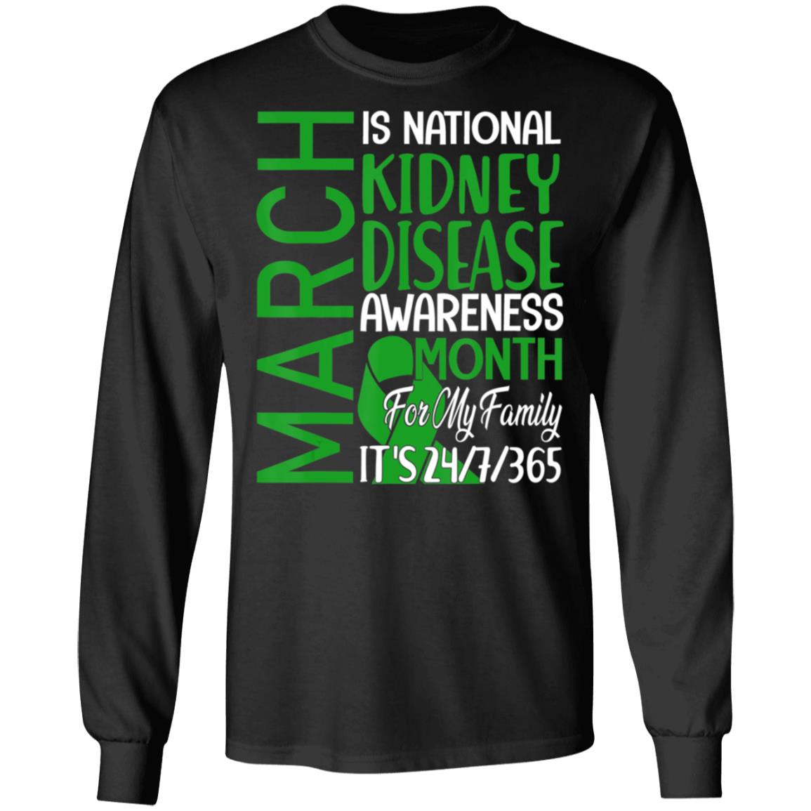 March is national kidney disease awareness month gift t shirt - Teechipus