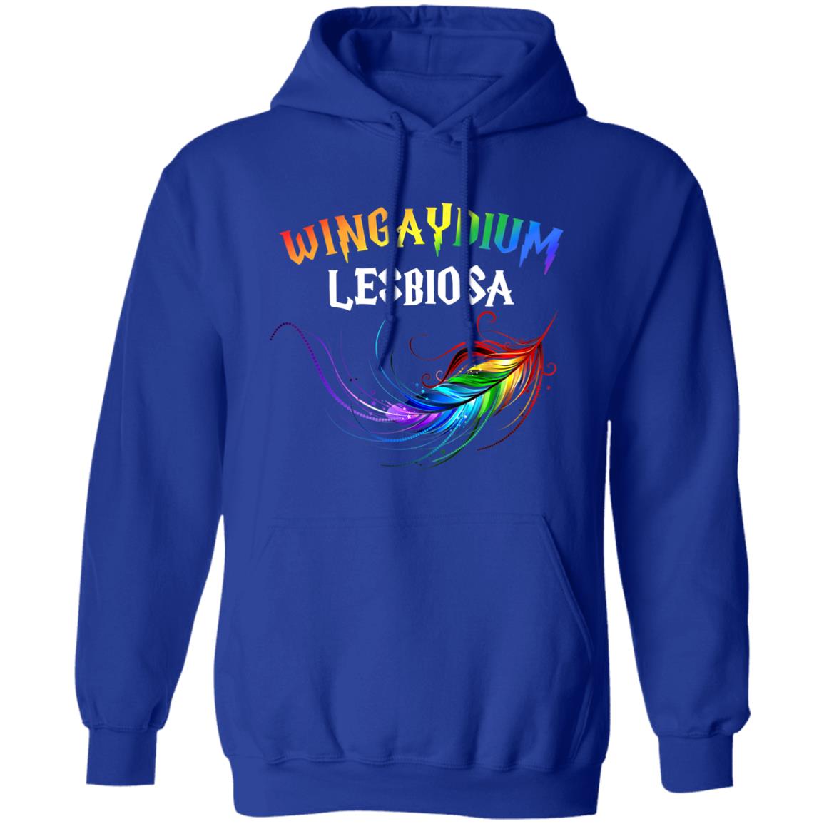 LGBT Pride 2020 Funny Lesbian Love Wingaydium Lesbiosa Gift T-Shirt - Teechipus
