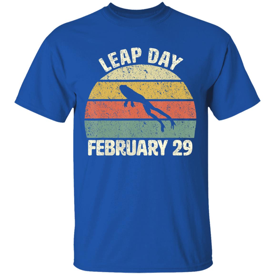 Leap Day Birthday February 29 Cool Retro Style T-Shirt - Teechipus