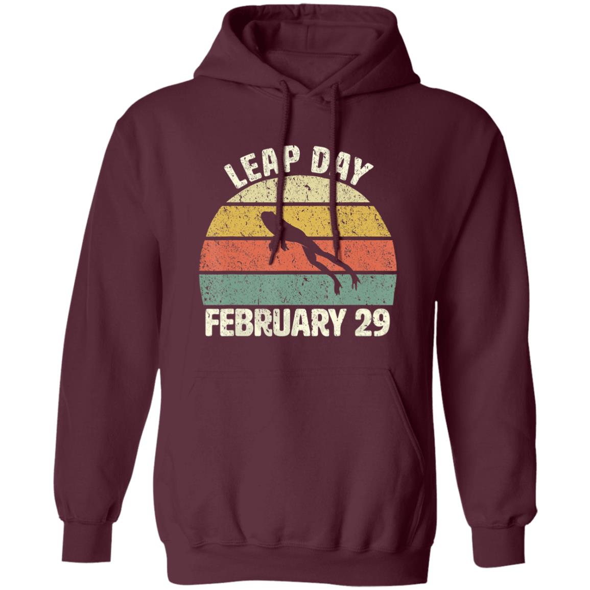 Leap Day Birthday February 29 Cool Retro Style T-Shirt - Teechipus