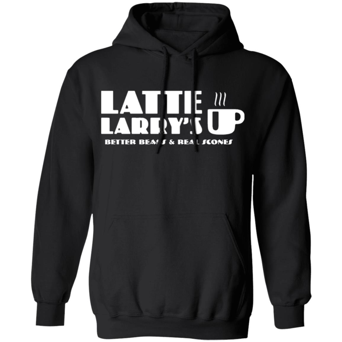latte larrys better beans & real scones long sleeve t shirt - Teechipus