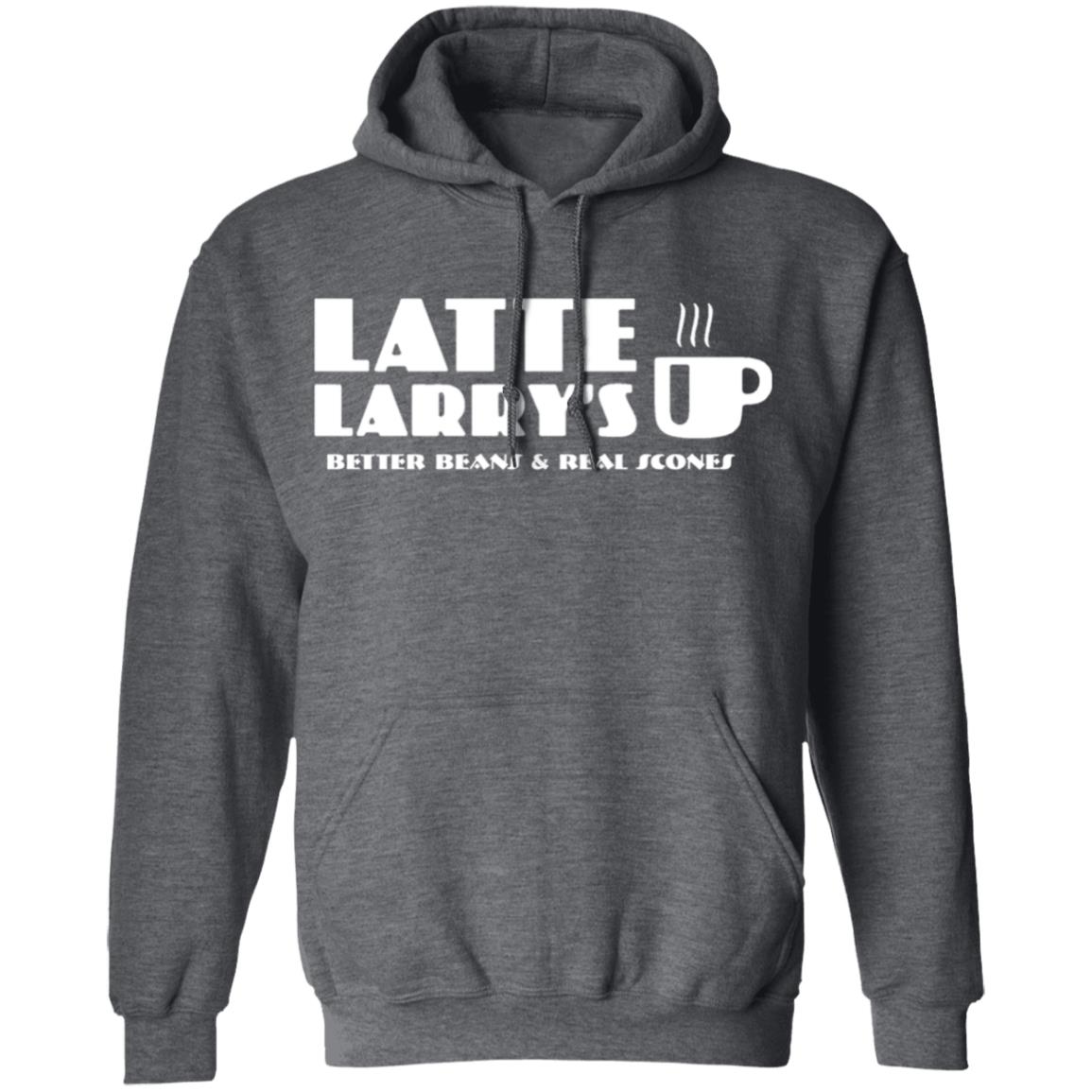 latte larrys better beans & real scones long sleeve t shirt - Teechipus