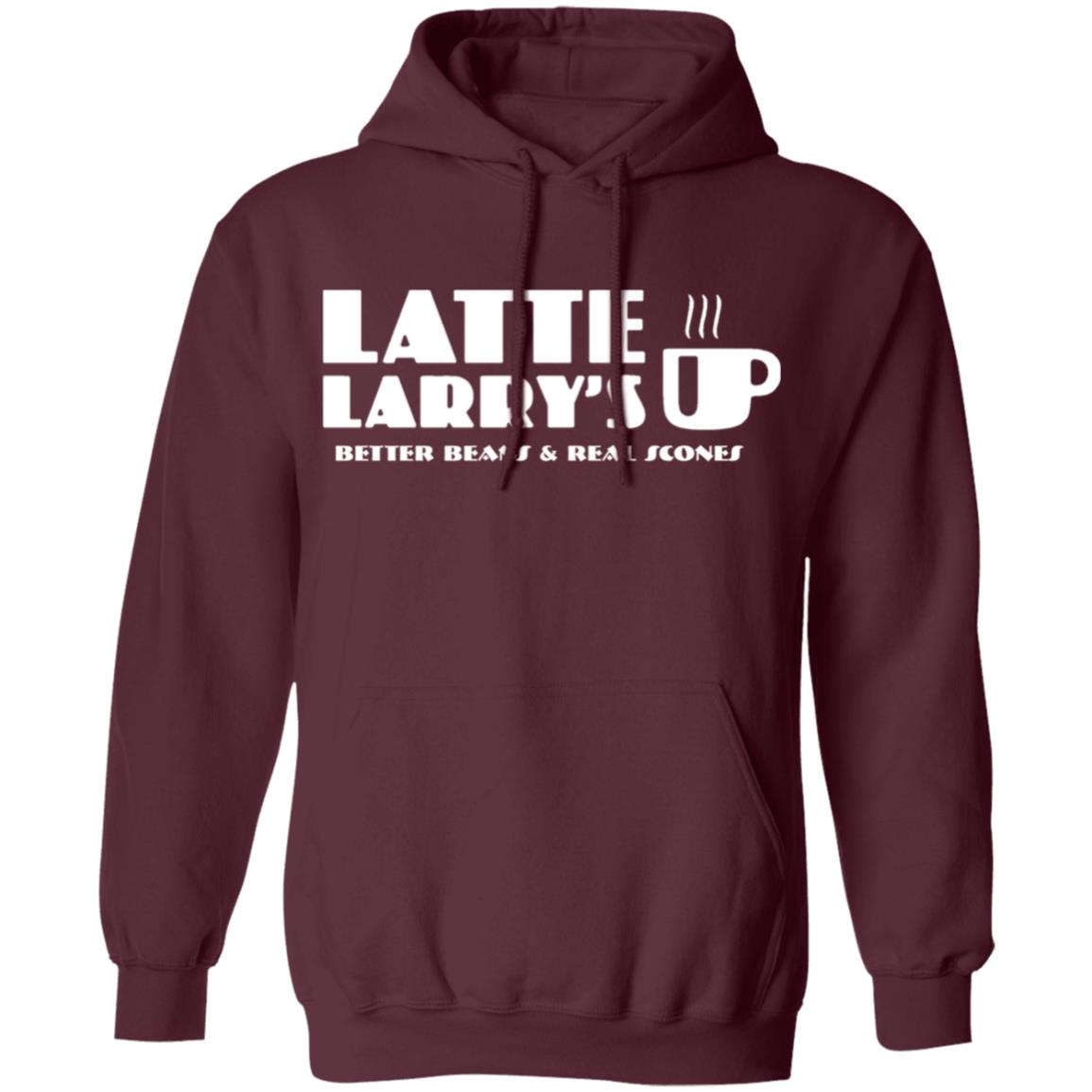 latte larrys better beans & real scones long sleeve t shirt - Teechipus