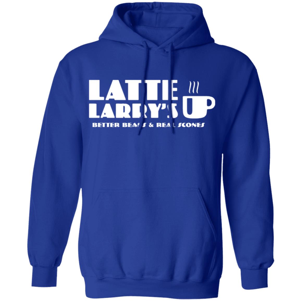 latte larrys better beans & real scones long sleeve t shirt - Teechipus