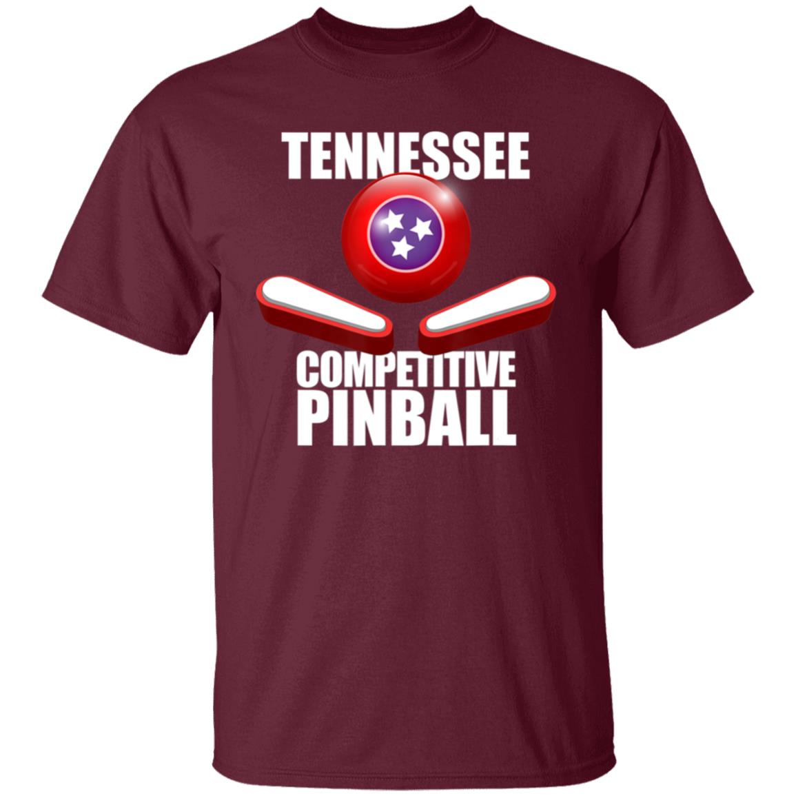 Tennessee Competitive Pinball T-Shirt - Teechipus